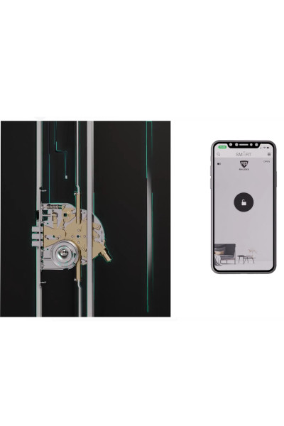 Cerradura electrónica multipuntos RBM1
Modos de ingreso
App
Apertura remota*
Tradicional cilindro/llave Keylocx RB

Dispositivos de apertura OPCIONALES
Huella (lector biométrico)
Clave numérica (keypad)
Control remoto
Apertura remota por control
domótico
Para uso interior / exterior
Plataforma LOCKAPP
*Para apertura remota, se requiere tener instalada
la APP de RB
**Requiere kit de conexión de corriente directa.