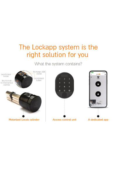 Cilindro Locxis motorizado LockApp